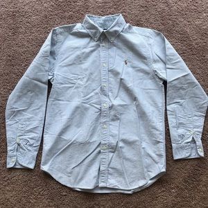 Kids Button Down Polo Ralph Lauren Shirt